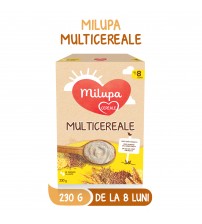 Cereale Milupa fara lapte Multicereale, 230g, 8luni+