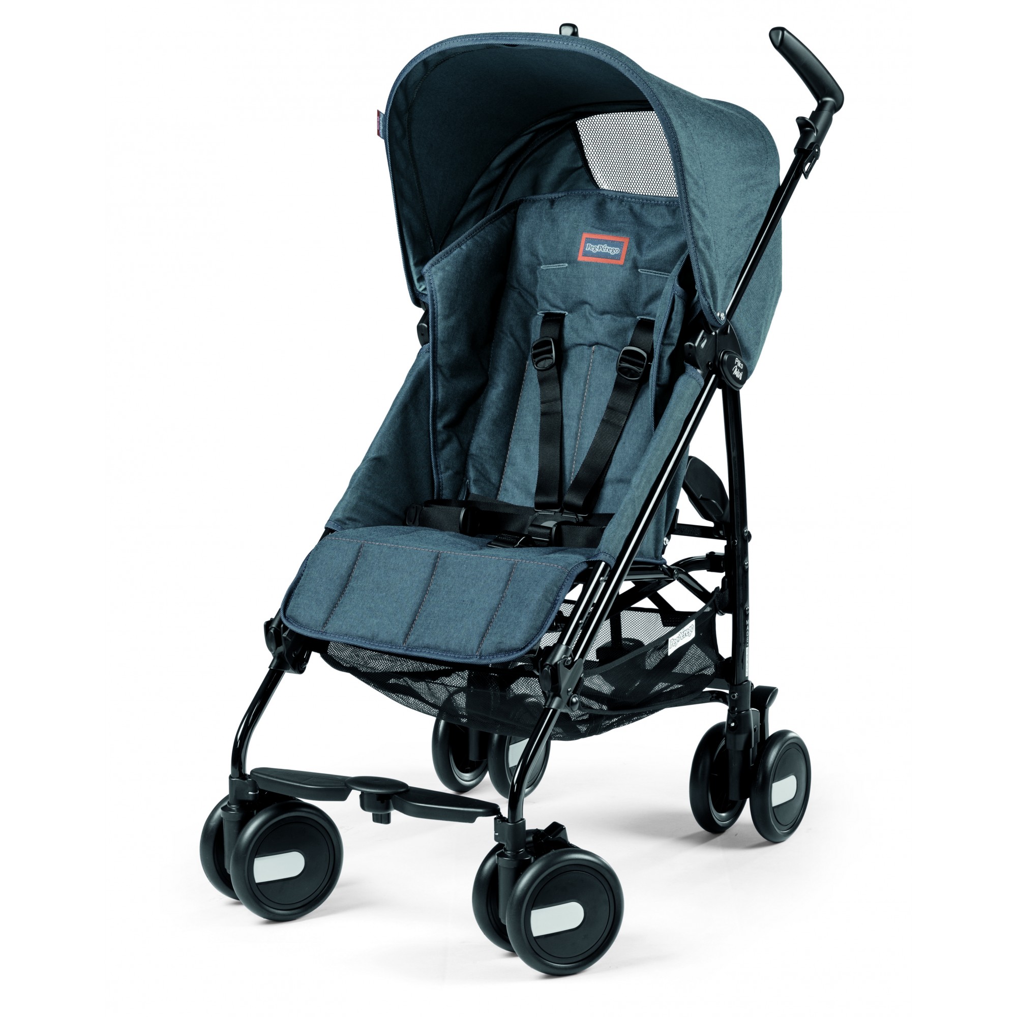 Carucior Pliko Mini Blue Denim Peg Perego - produs resigilat