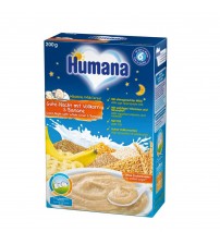 Cereale cu lapte, Humana Noapte Buna, 200g, 6 luni+